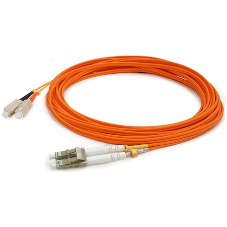 Add-On Addon 2M Sc (Male) To Lc (Male) Orange Om2 Duplex Riser Fiber Patch ADD-SC-LC-2M5OM2